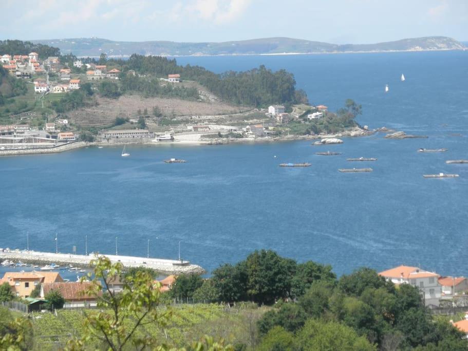 Willa A Barraca. Casa Con Jardin Y Vistas A La Ria Bueu Zewnętrze zdjęcie