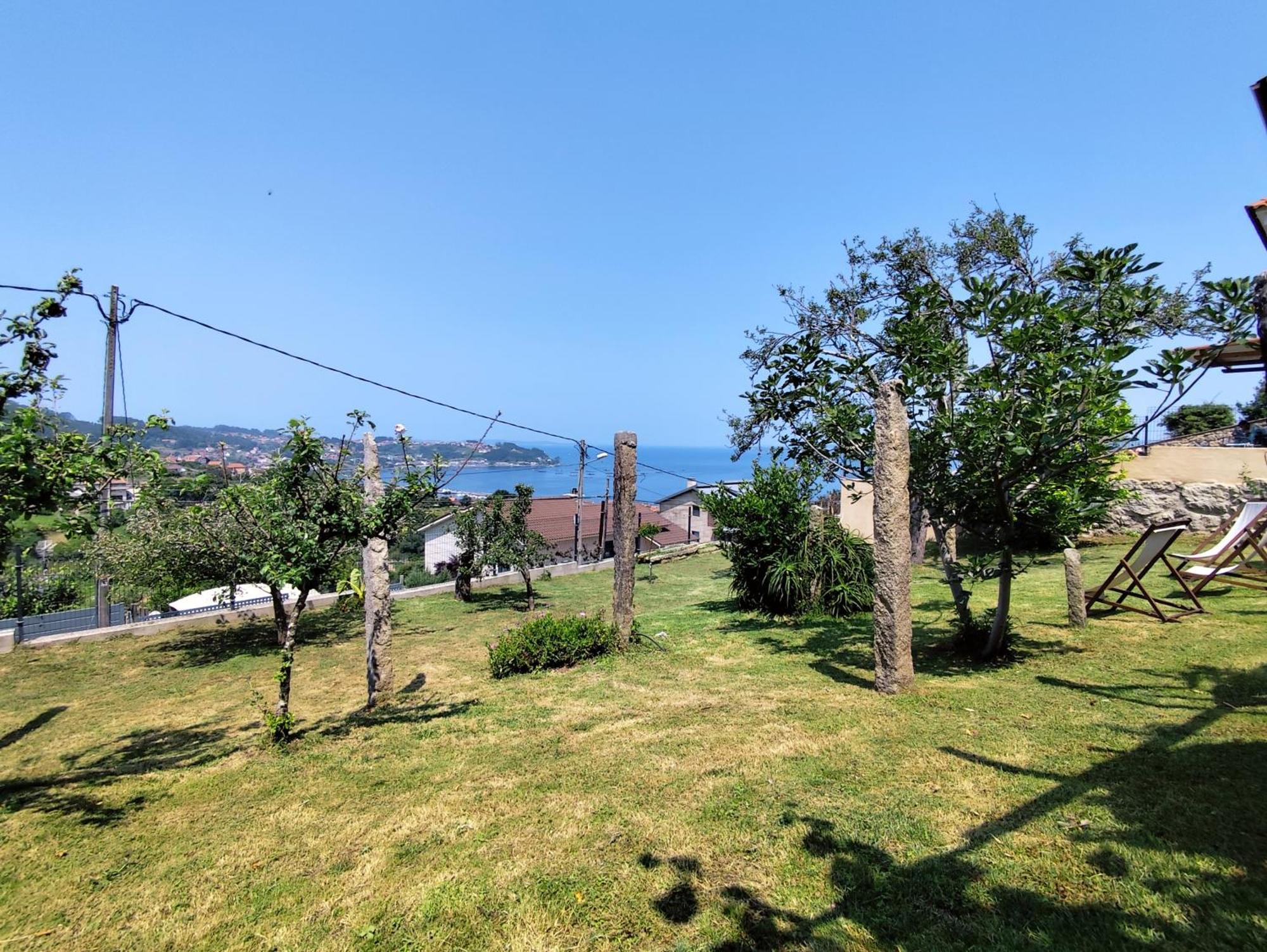 Willa A Barraca. Casa Con Jardin Y Vistas A La Ria Bueu Zewnętrze zdjęcie